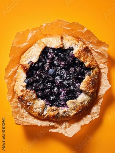 Rustic Blueberry Galette