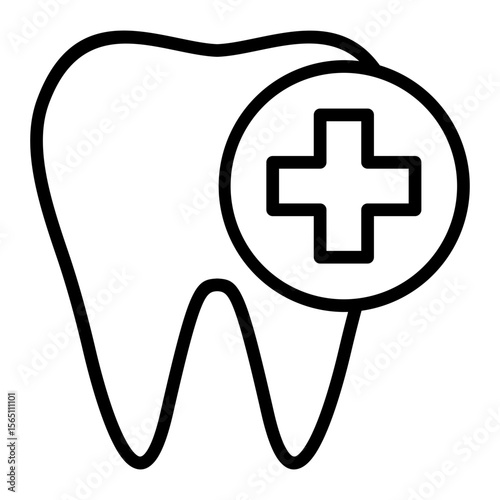 Dentist Outline Icon