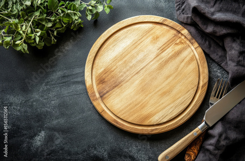 Wallpaper Mural Empty wooden board gives sense of possibility Torontodigital.ca