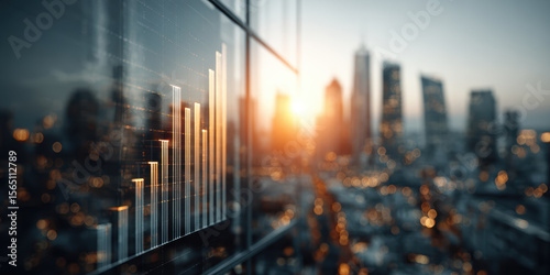 Fototapeta Naklejka Na Ścianę i Meble -  Economic growth infrastructure strategy. economic growth strategy relies on robust infrastructure development