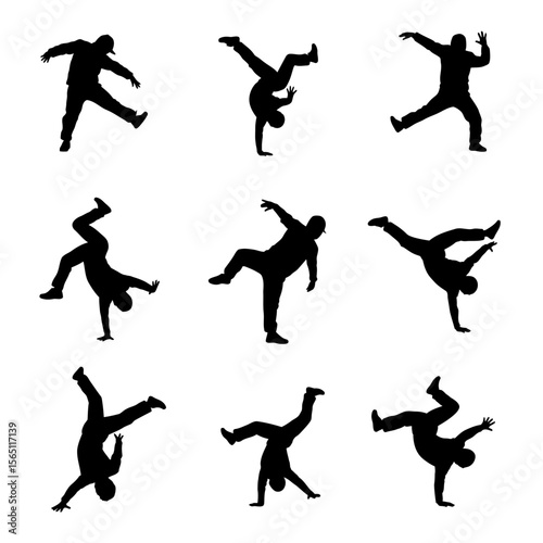 Breakdance Silhouettes Collection