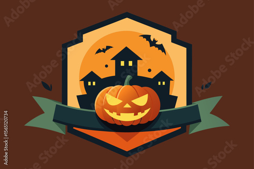 halloween pumpkin vector illustration