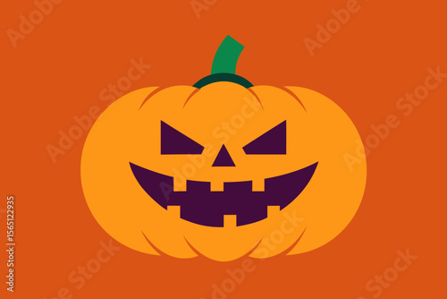 halloween pumpkin vector illustration