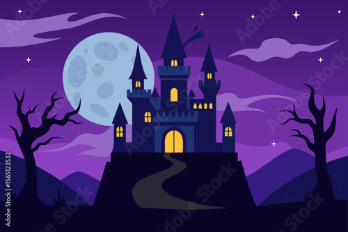 castle in the woods