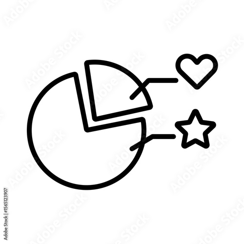 diameter vector icon
