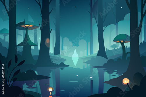 night city landscape