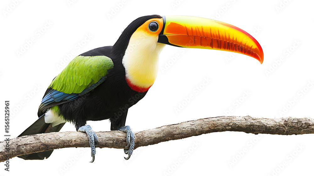toucan isolated on white background toucan isolated on white background