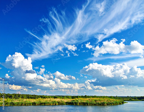 Blue Sky Background