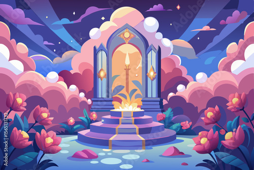Mystical Portal A Dreamlike Gateway to Fantasy Realms