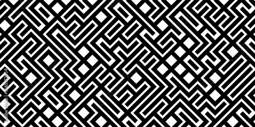 Abstract maze background Geometrical EPS 10.