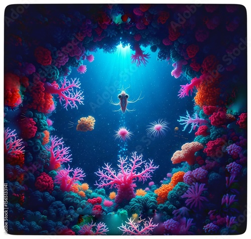 abstract fractal background