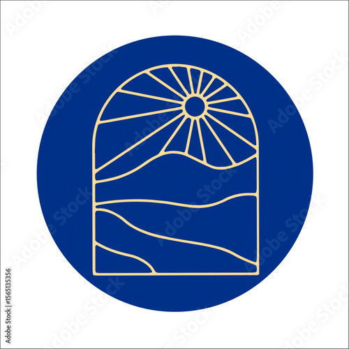 VITRÓ VENTANA VECTOR ÍCONO 