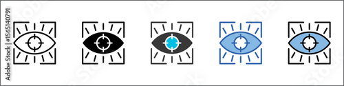Focus Icon Pack Multistyle Illustration