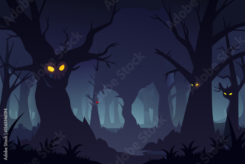 halloween background with bats