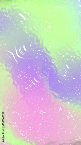 Pastel rainbow gradient background with waterlogging effect suitable for design projects needing a soft and colorful backdrop for various creative purposes.
