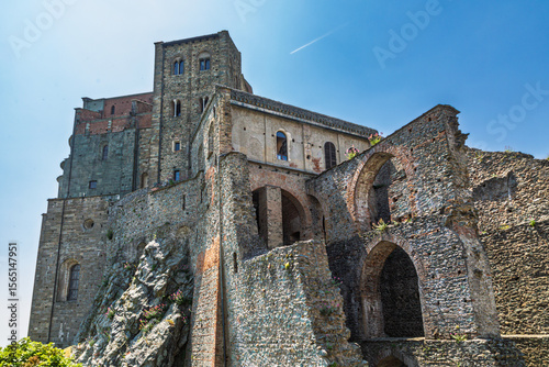 Sacra di San Michele in the Italian Piedmont
