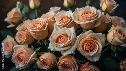 Beautiful rose flowers bouquet