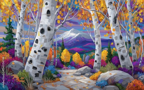 Autumn Mountain Trail embodies the essence of serenity, making it a perfect fit for an ecotourism website