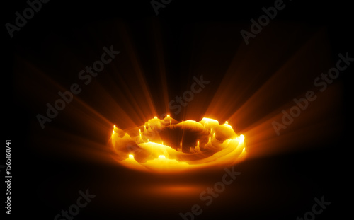 Glow swirl light effect. Circular lens flare. Abstract rotational lines. Power energy element. Luminous sci-fi. Shining neon lights. Magic arena. Swirl trail effect. Glint scene. Dynamic ellipse.