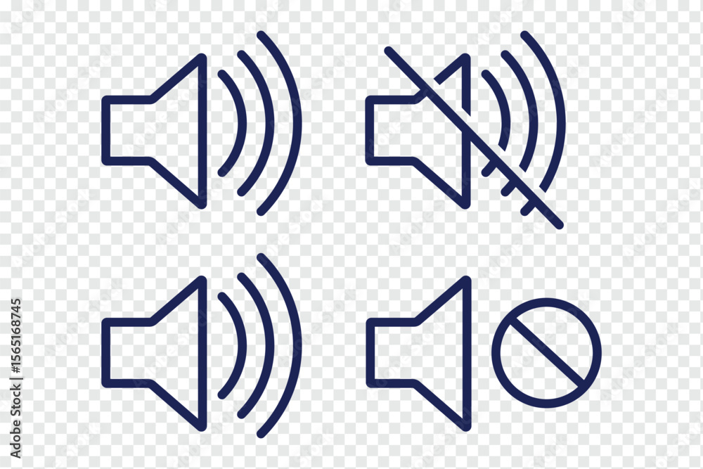 no sound sign forbidden. no sound no music. Mute sound icon vector set. Volume, audio sign symbol eps 10 no sound sign forbidden. no sound no music. Mute sound icon vector set. Volume, audio sign symbol eps 10