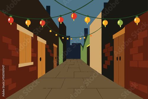 street in the night