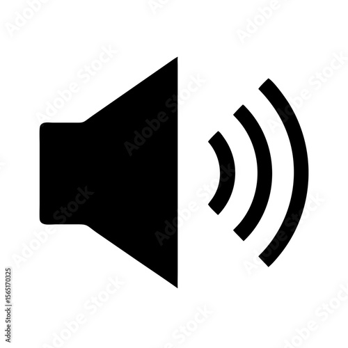 vector speaker icon