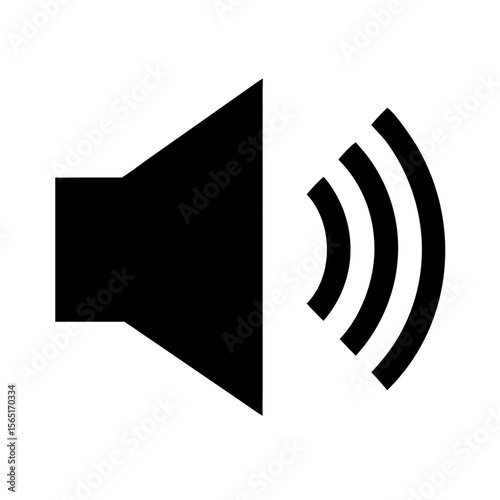 speaker icon vector illustration