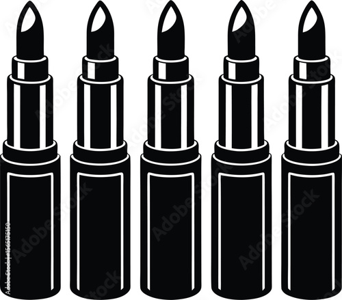 A beautiful red lipstick tube, an isolated fashion accessory, perfect for makeup and glamour, professional, beauty trend, soft, radiant, polished