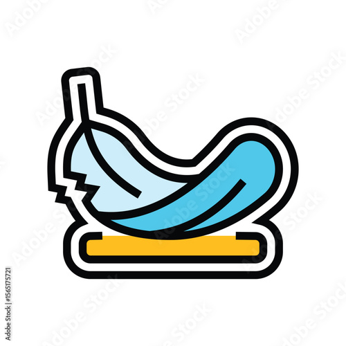 lightweight color icon vector illustration