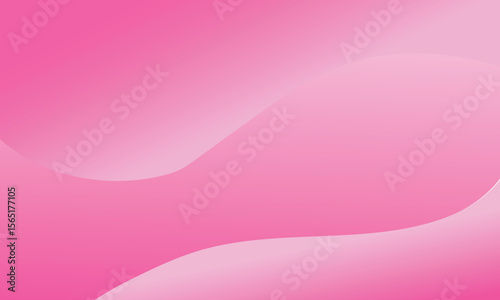 Abstract pink gradient background with smooth curves