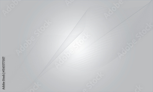 Abstract grey wave background design with subtle pattern and texture