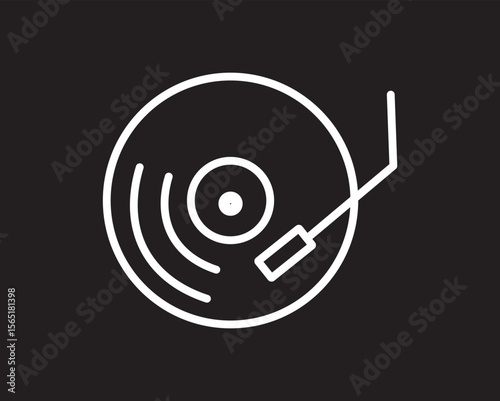 VINYL RECORD ICON