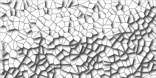 seamless mosaic and low polygon triangle texture wallpaper .Broken glass effect vector crystalized abstract stroke wallpaper .abstract seamless pattern with 3d shapes vector backdrop .	