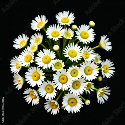 Ai genarate falower daisy, nature, desgine