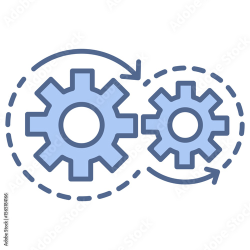 Programming Blue Icon