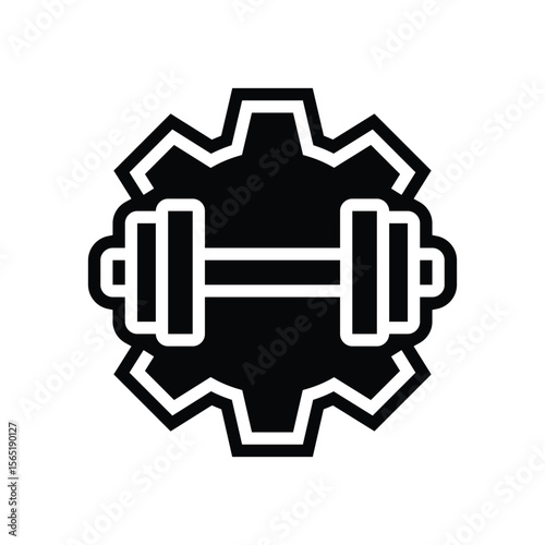 high load capacity glyph icon vector illustration