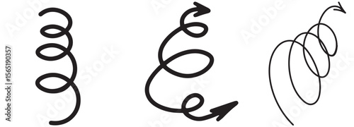 Black spiral string