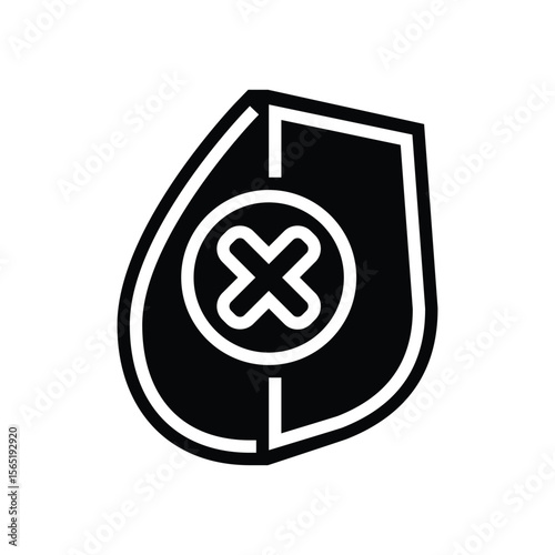 waterproof design glyph icon vector illustration