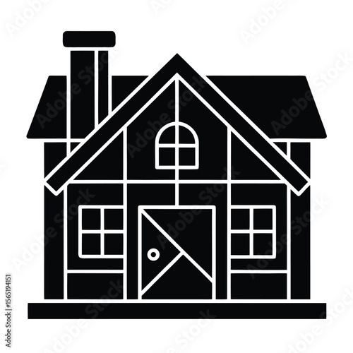 house blueprint icon architectural