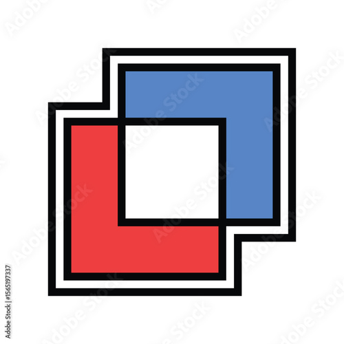 minimalist style color icon vector illustration