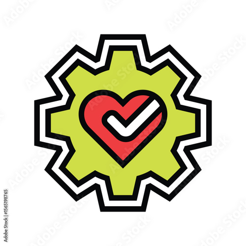 convenient controls color icon vector illustration