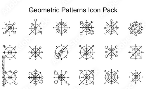 Geometric Patterns Icon Pack