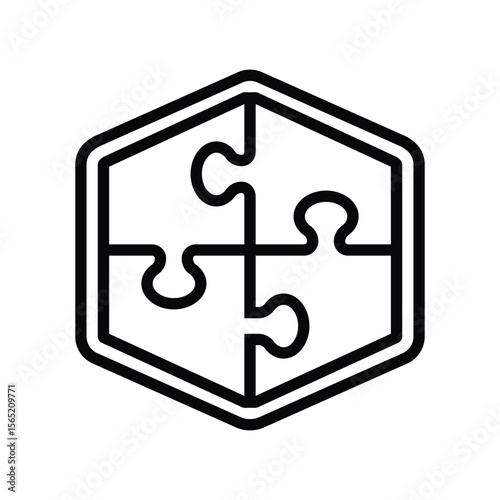 pre assembled line icon vector illustration