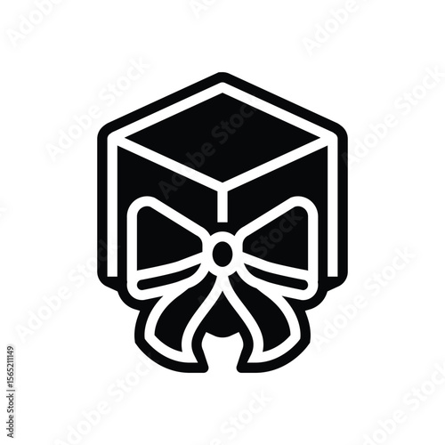 elegant appearance glyph icon vector illustration