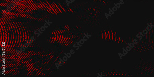 Grunge texture effect background. Distressed rough dark abstract textured. Black isolated on red. Graphic design element vintage style decoration concept grunge vector red black modern