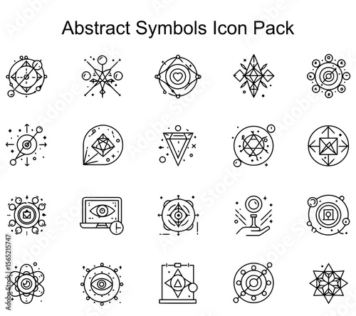 Abstract Symbols Icon Pack