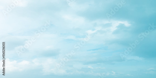 Blue sky and clouds with natural daylight panorama air background white image surface abstract design sunny fresh weather background
