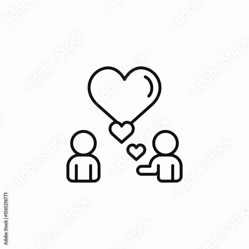 community love sharing icon sign vector