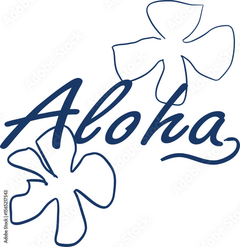  Aloha – plakat tropikalny