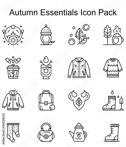 Autumn Essentials Icon Pack